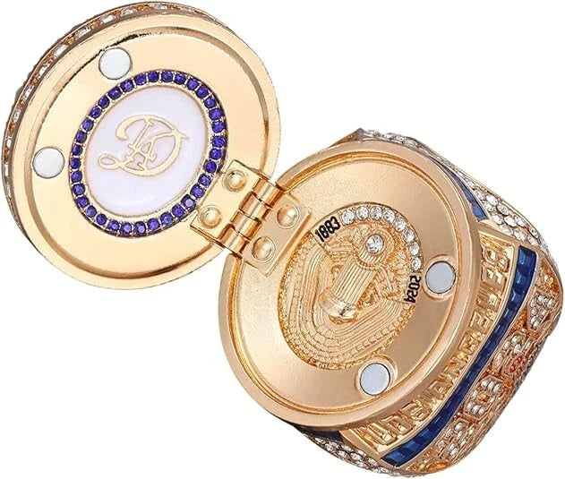 New 2024 Shohei Ohtani Los Angeles Dodgers World Series Championship Ring + Rosewood Display Box
