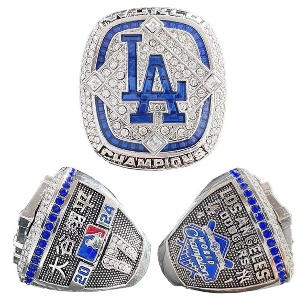 SHOHEI OHTANI 大谷翔平 JAPANESE 2024 LOS ANGELES DODGERS WORLD SERIES CHAMPS RING