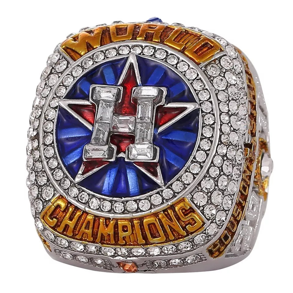 HOUSTON ASTROS 2022 & 2017 WORLD SERIES RING SET JOSE ALTUVE JEREMY PENA