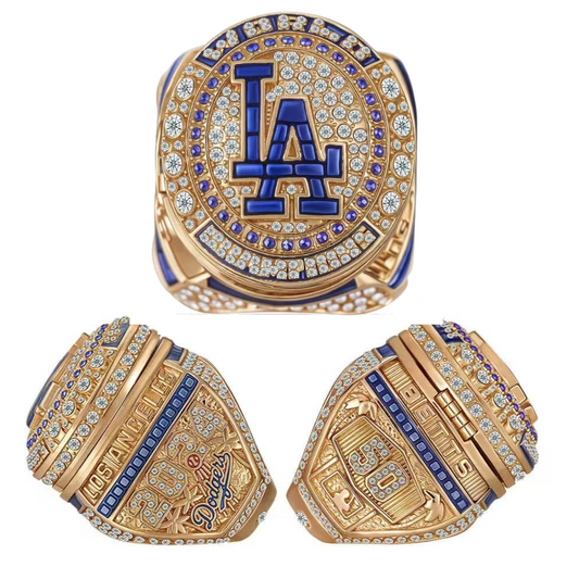 NEW 2024 LOS ANGELES DODGERS MOOKIE BETTS WORLD SERIES CHAMPIONSHIP RING +Box