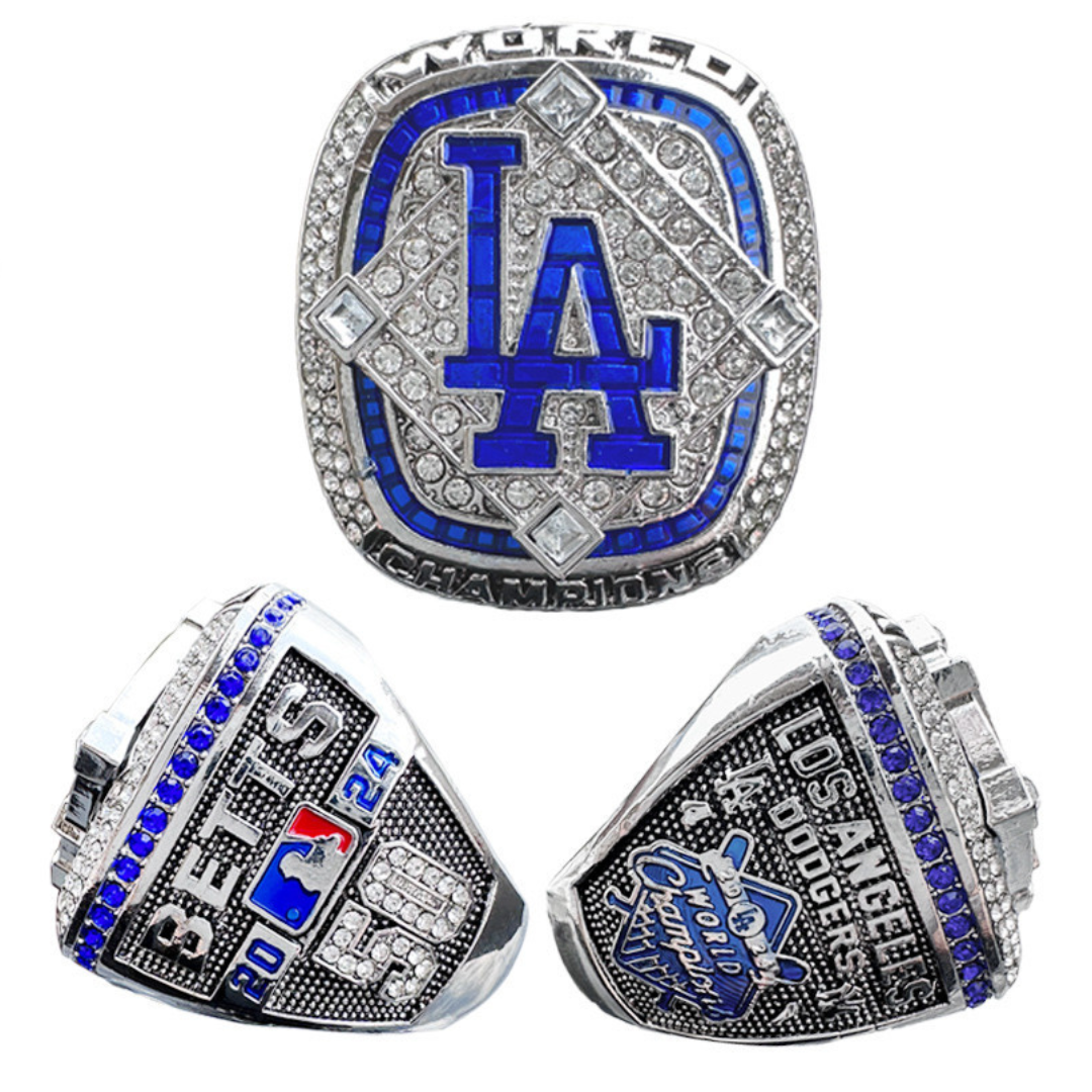 NEW 2024 LOS ANGELES DODGERS MOOKIE BETTS WORLD SERIES CHAMPIONSHIP RING +Box