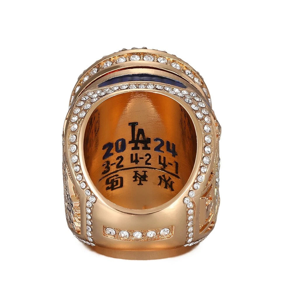 Los Angeles Dodgers World Series Replica Ring Box Set - 8 Rings ⚾💍